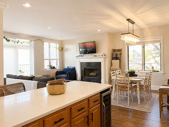 Kitchen, Living, Dinning Room