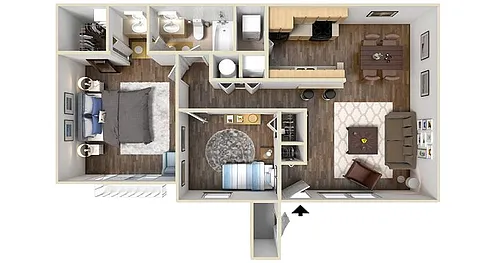 Floor plan The Brookline
