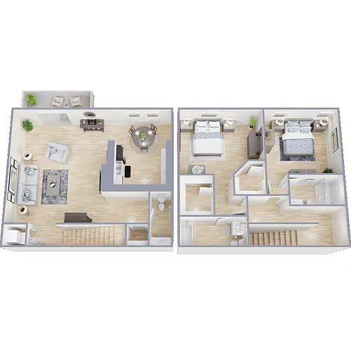 Floor plan San Juan Capistrano WITH ATTACHED GARAGE