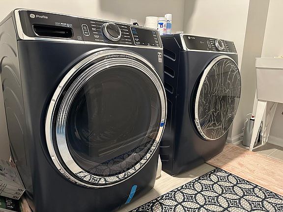 new smart washing machine & dryer