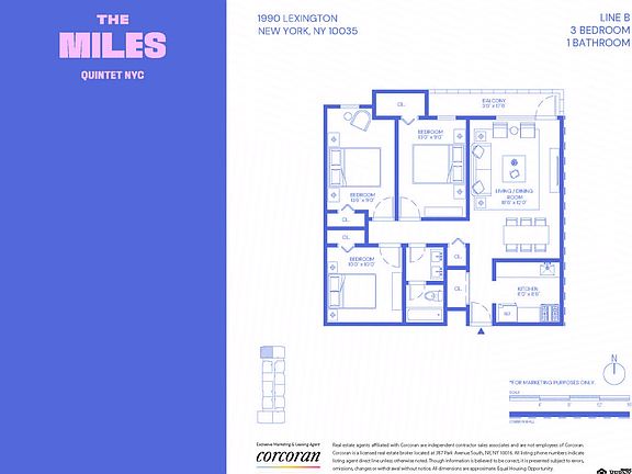 2nd image of 1990 Lexington Ave APT 28B