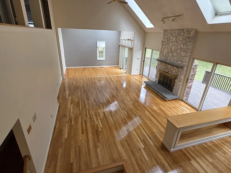 Family room view from 2nd floor