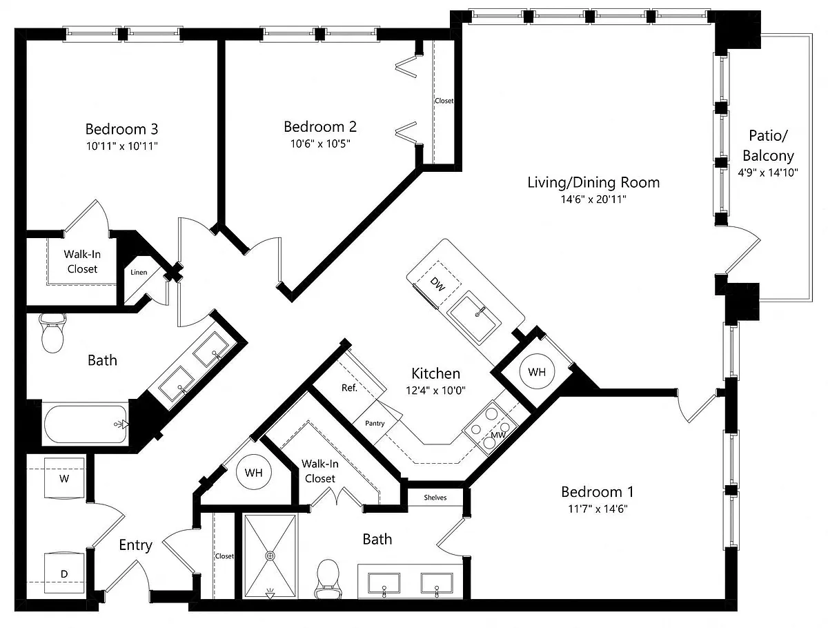 Floor plan LOWREY