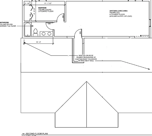 2nd level floor plan