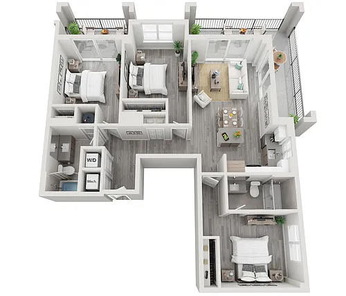 Floor plan C1