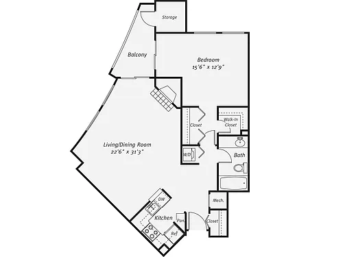 Floor plan A14