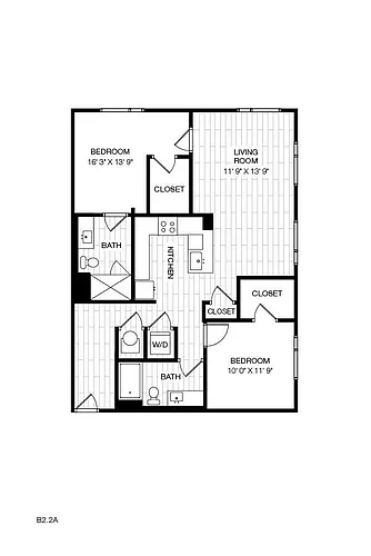 Floor plan B22A