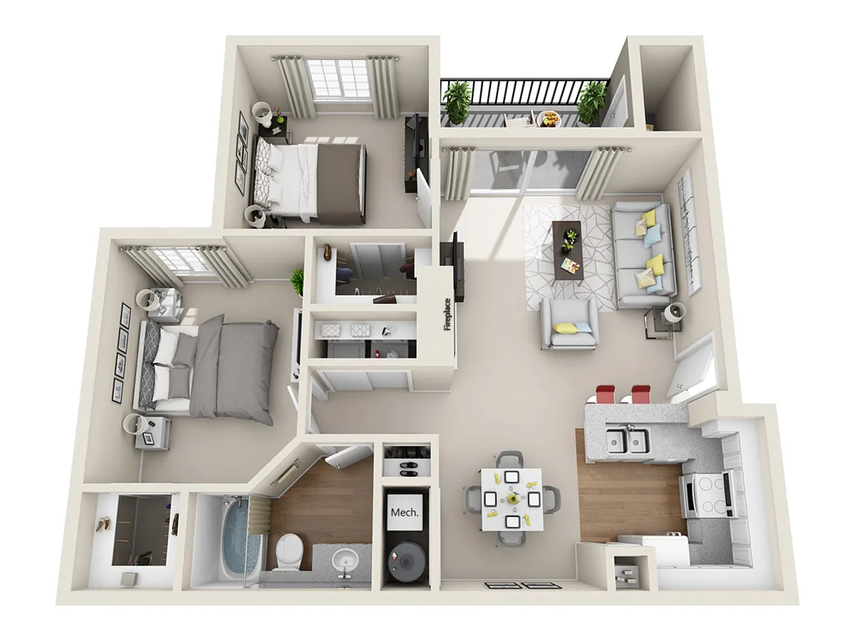 Floor plan B1 Classic