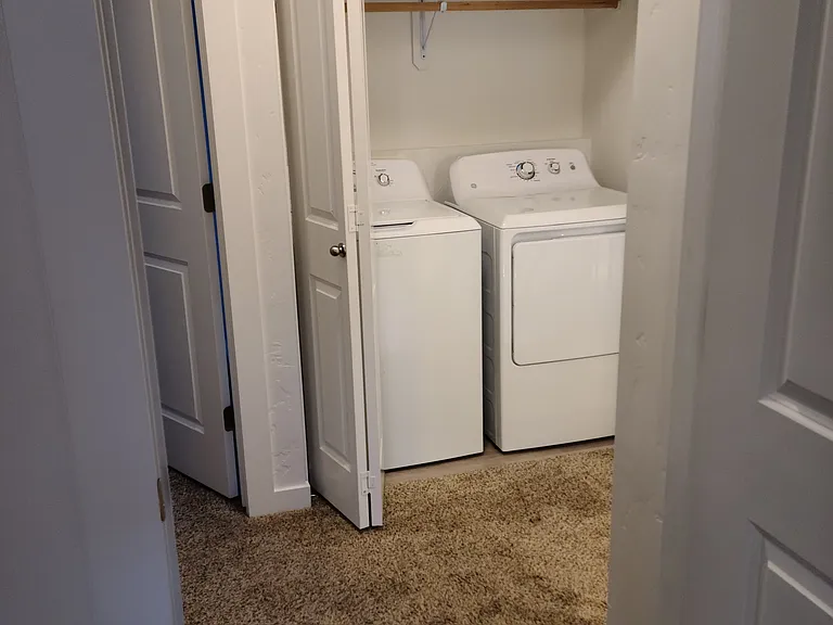 2nd Floor Landing with Washer and Dryer