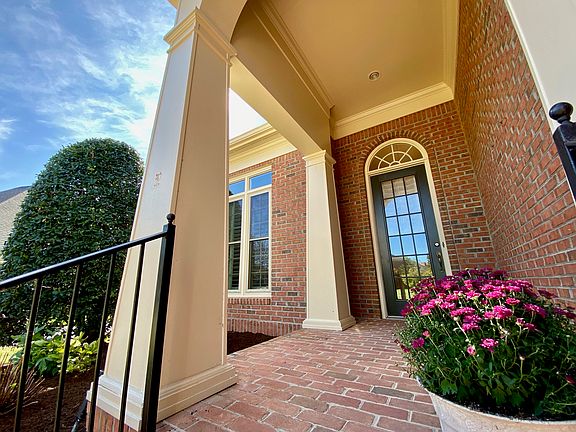 Front porch and door