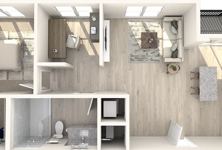 A3.1 | One Bedroom, One Bathroom + Den A3.1 | One Bedroom, One Bathroom + Den