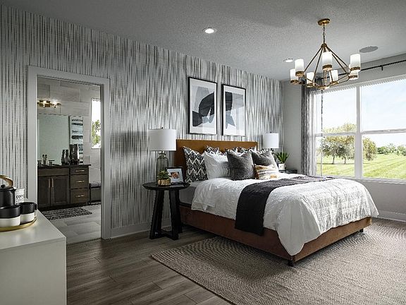 Private primary bedroom suite