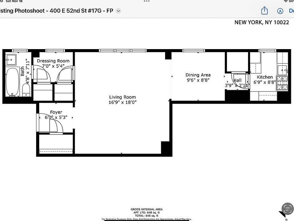 1st image of 400 E 52nd St APT 17G