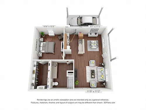 Floor plan The Post Oak