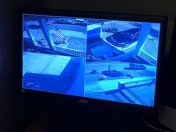 4 camera security system