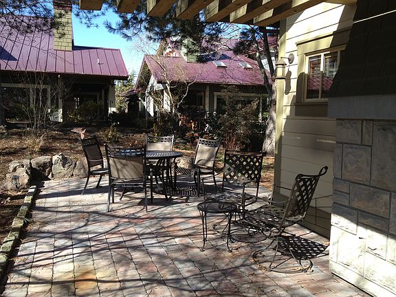Patio out back.