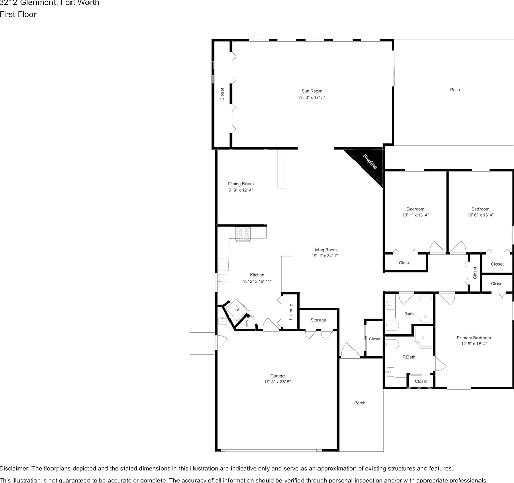3212 Glenmont Fort Worth, TX 76133 — Photo 2