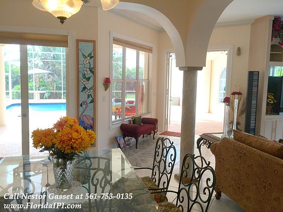 Entrances to Pool Area