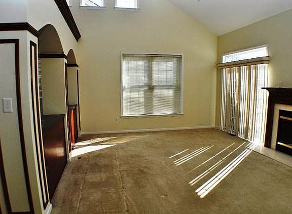 Great Room has double sliders to deck