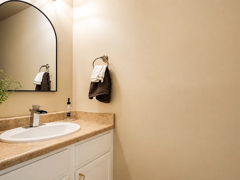 Powder room downstairs