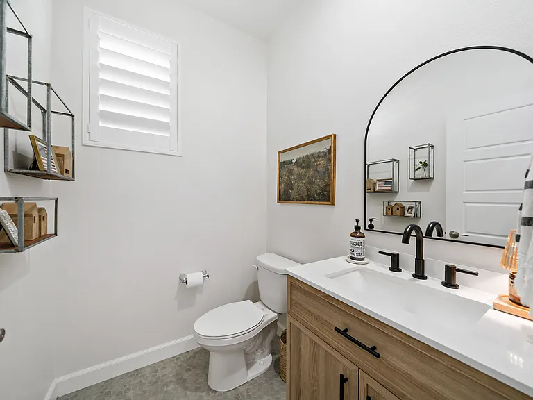 Downstairs guest bathroom