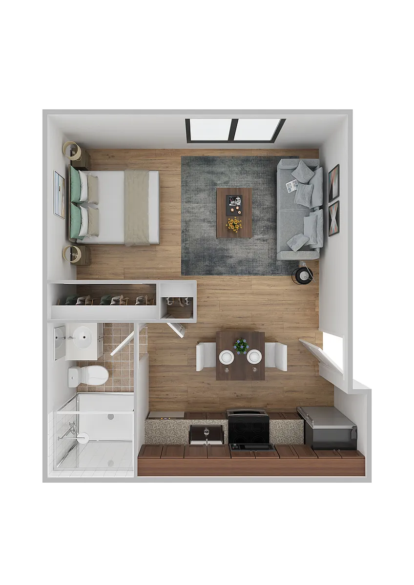Floor plan The Avon