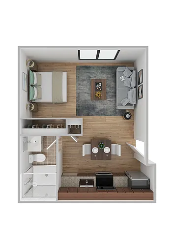 Floor plan The Avon