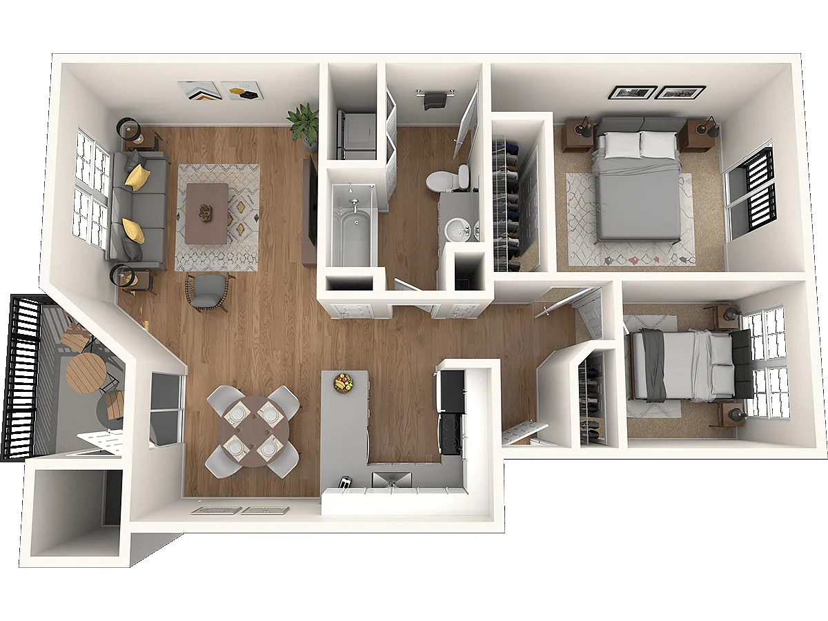 Floor plan B1