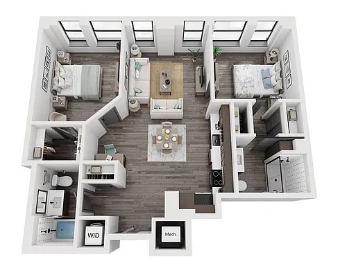 Floor plan Panache