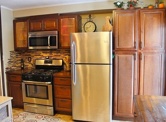 All stainless appliances