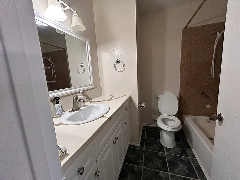 Secondary bathroom