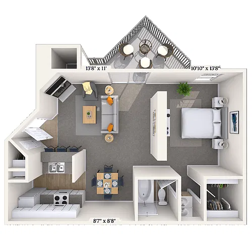 Floor plan 01B Floor Plan