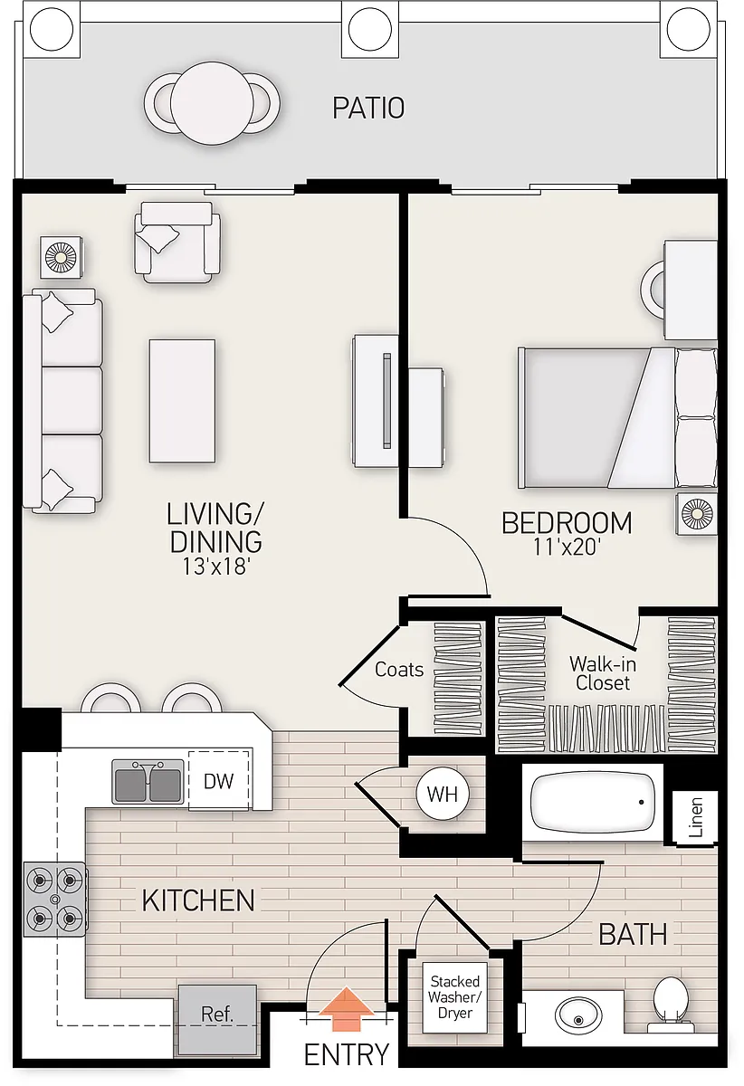 Floor plan Cambria - Plan 6