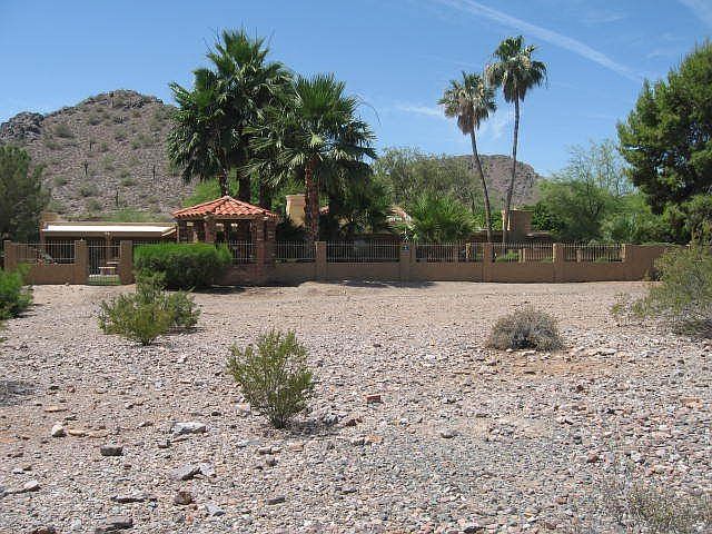 rear view from property line