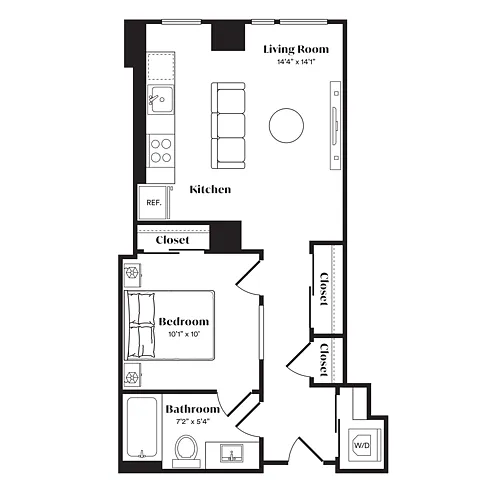 Floor plan A1U