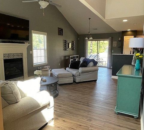 Entry from front door into living area