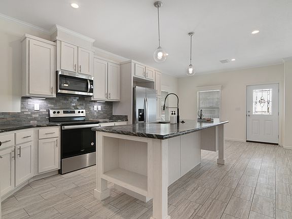Large kitchen island