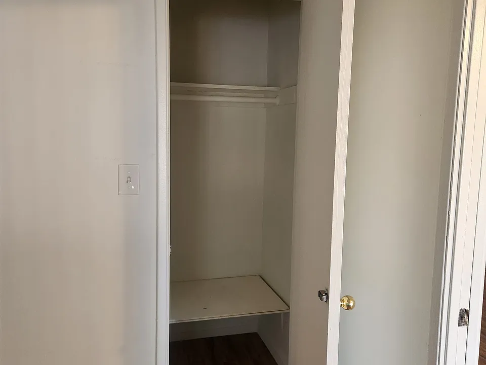 west bedroom closet