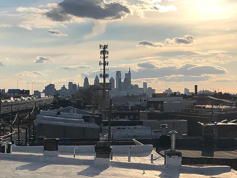 View of the city from Roof Deck