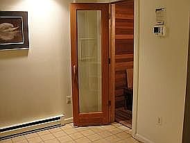 Bedroom/sauna
