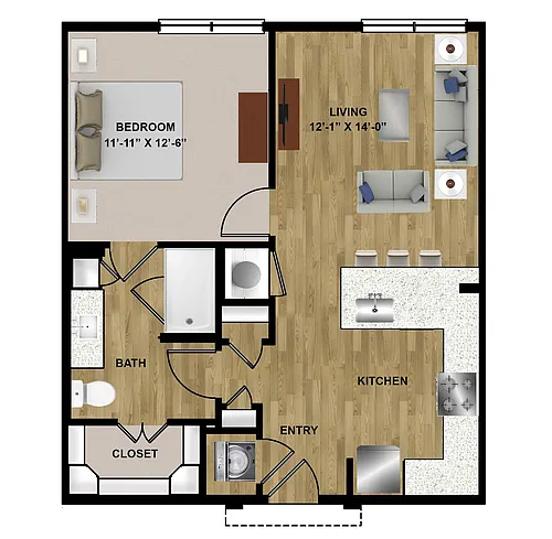 Floor plan A2