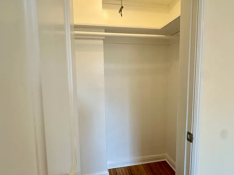 Bedroom walk-in closet