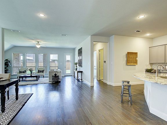 Beautiful open concept floorplan.