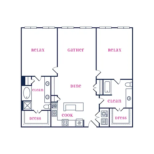 Floor plan Cameron