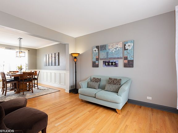 Leading into dining room