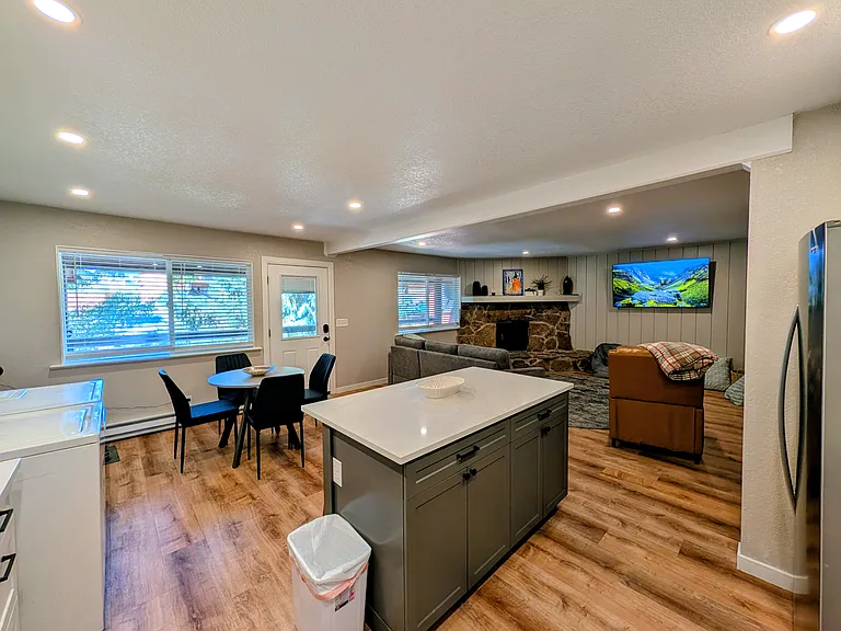 Kitchen and living Room