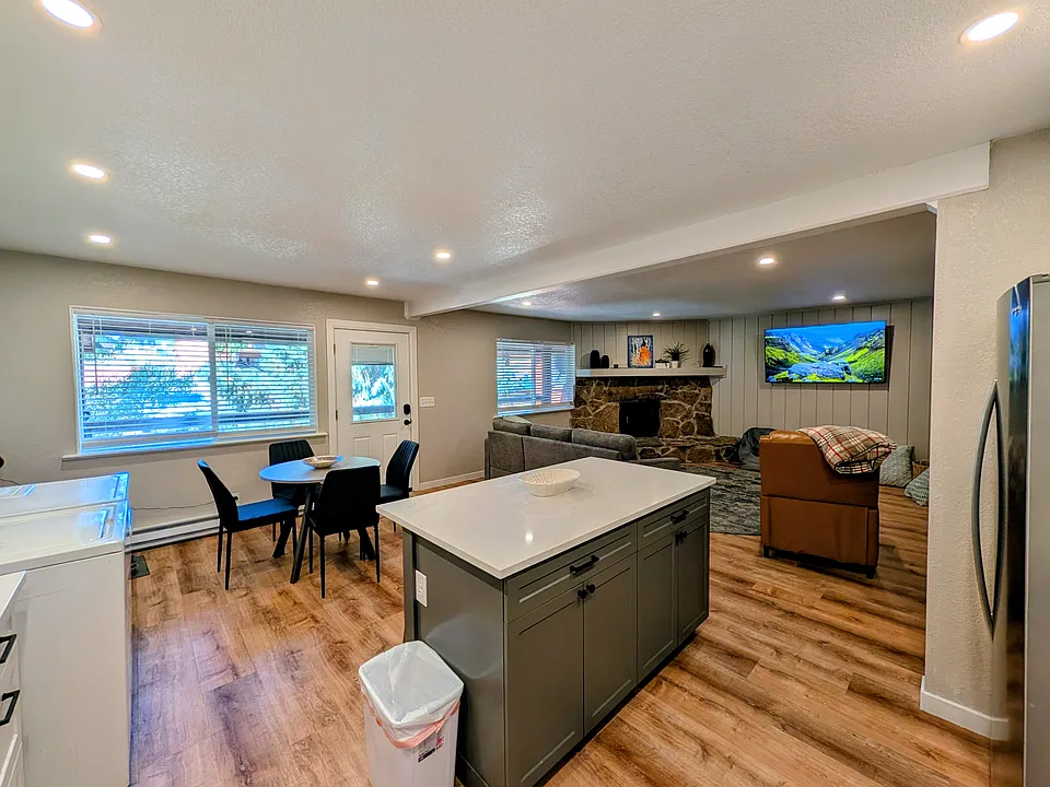 Kitchen and living Room