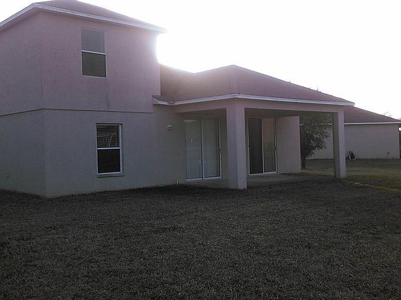 Rear of Home on Pond