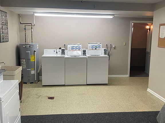 coin op
 laundry 1st floor