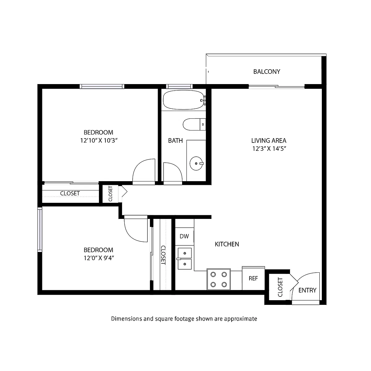 Floor plan Style D